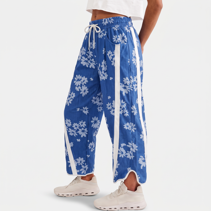 Blue Floral Print