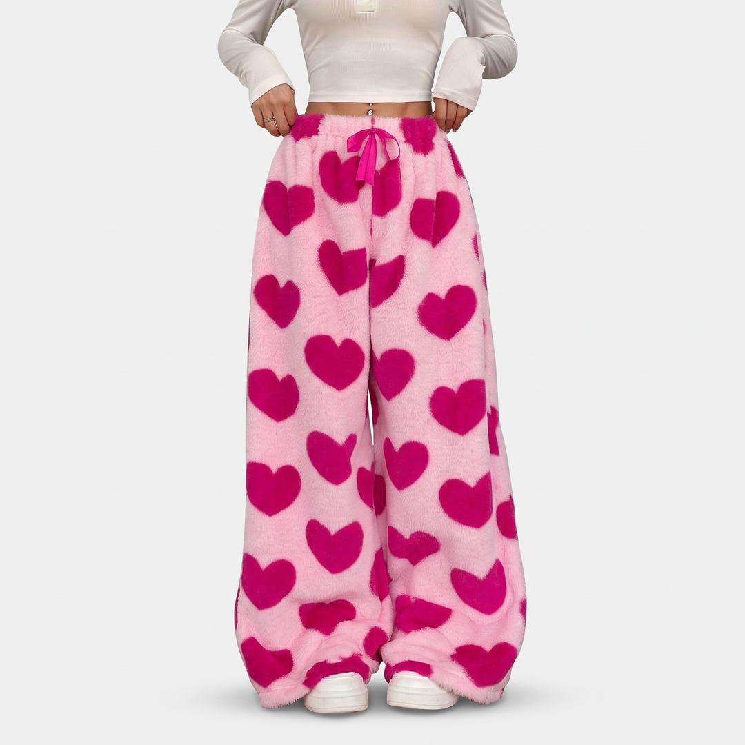 Pink Heart Print