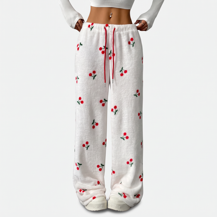 White Cherry Print